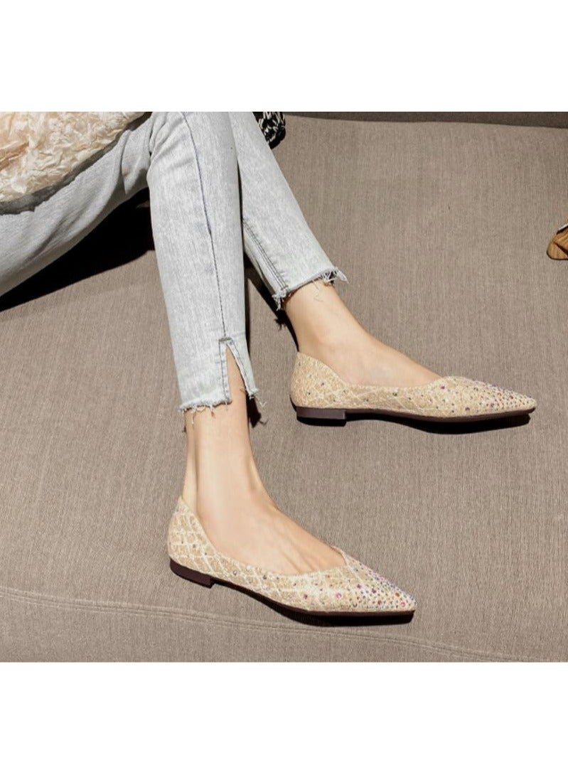 KUYING Flat Sole Single Shoe Women - Image 3