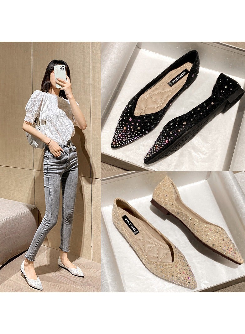 KUYING Flat Sole Single Shoe Women - Image 4