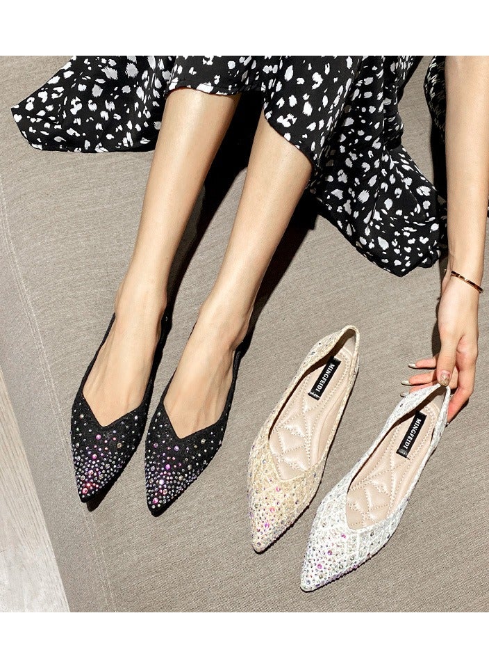 KUYING Flat Sole Single Shoe Women - Image 5