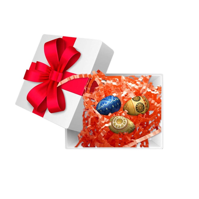 DIY Crafts Pack of 5 Pcs, Orange, Crinkle Cut Paper Shred Filler for Gift Wrapping & Basket Filling - Orange Kit (Pack of 5 Pcs, Orange) - Image 5