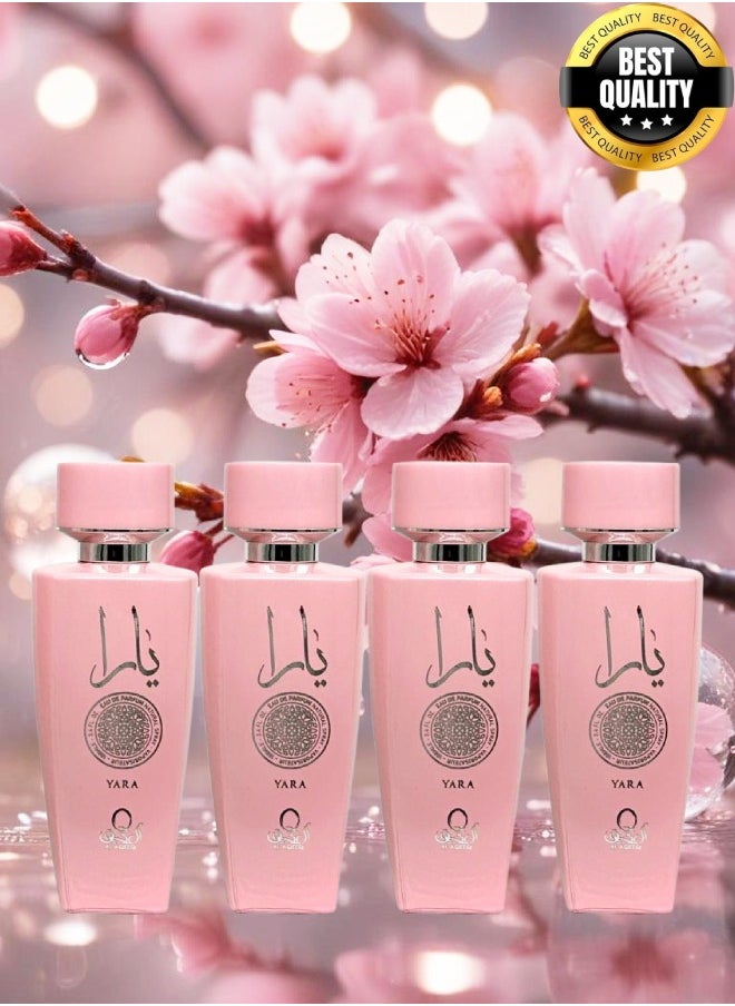 يارا 4 قطع عطر يارا العقيق 100 مل  - Image 1