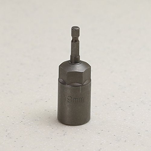 H. Bowes Heavy Duty Bit 19 mm or 3/4" Impact Driver Hex Socket Magnetic Nut Driver RV Lift Tack Trailer Stabilizer Leveling Scissor Jack Socket Quick - Image 2