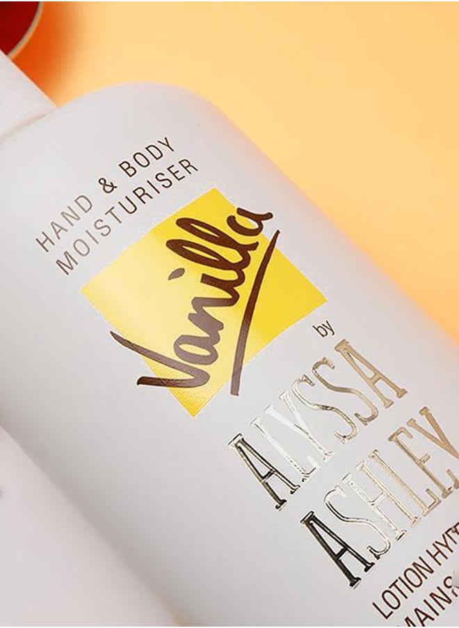 ALYSSA ASHLEY Vanilla Hand & Body Moisturiser Lotion 500ml  - Image 3