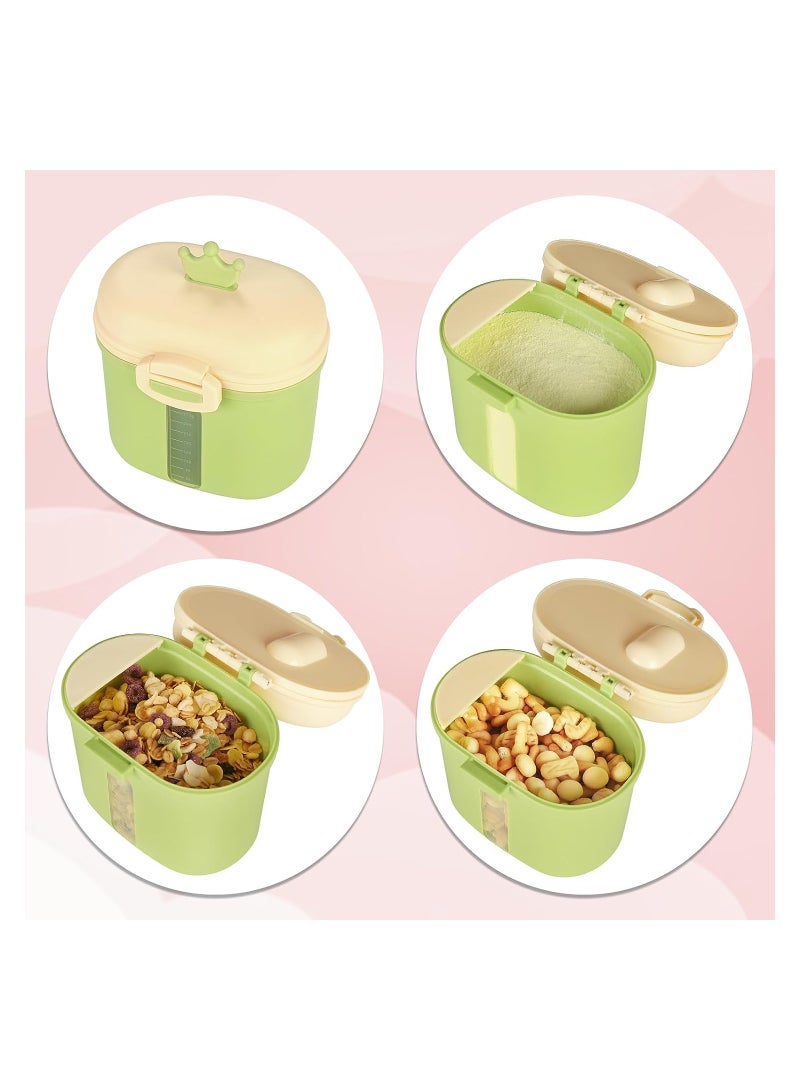 SOLARAE Baby Formula Dispenser Formula Dispenser On The Go Portable Milk Storage Powder Formula Dispenser with Scoop Formula Containers for Travel Hold 12.7oz/360g Formula - Image 3