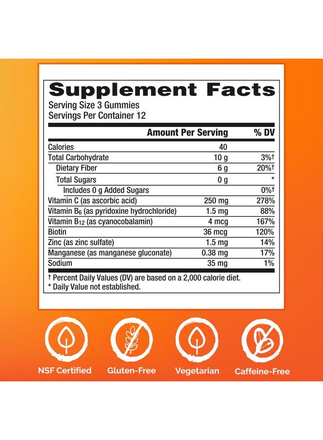 Emergen-C Emergen-C Zero Sugar Immune Support Kidz Gummies 36 Count - Image 5