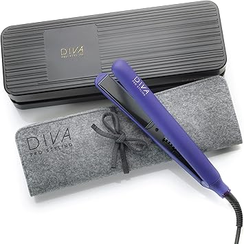 Diva Pro Styling Digital Straightener and Styler Violet 700 g - Image 1