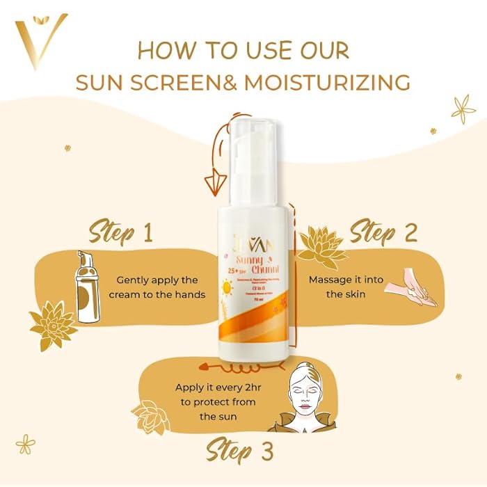 JEVAN Sunny Chunni | Hydration & SPF 25+ Hand Cream - Image 5