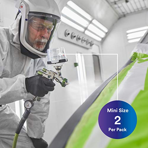3M PPS 2.0 Spray Gun Cups, 26115, Mini, 6 Ounces, Use with Paint Gun and PPS 2.0 Lids and Liners to Paint Cars, Furniture, House and More, 2 Pack - Image 2