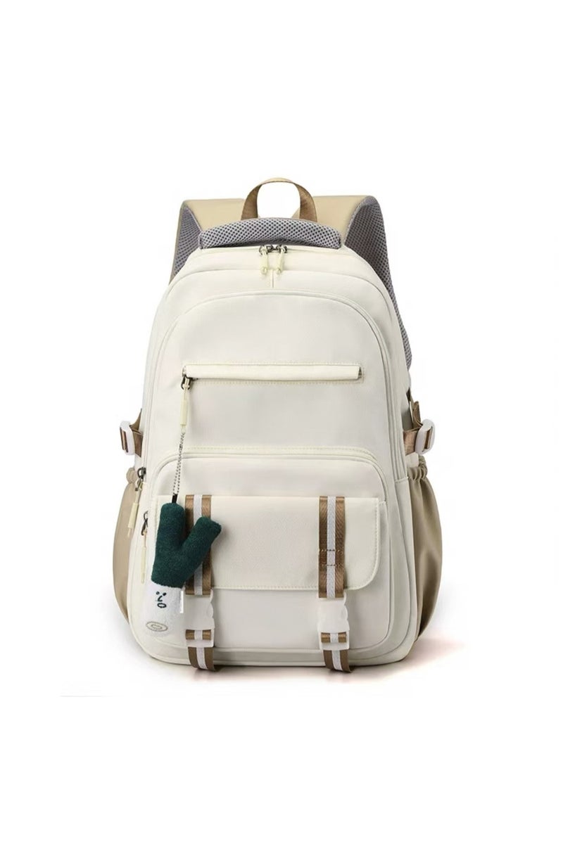 NICE New campus backpack, suitable for both men and women, waterproof backpack, student backpack, lightweight travel backpack, leisure day bag, laptop backpack - Image 1