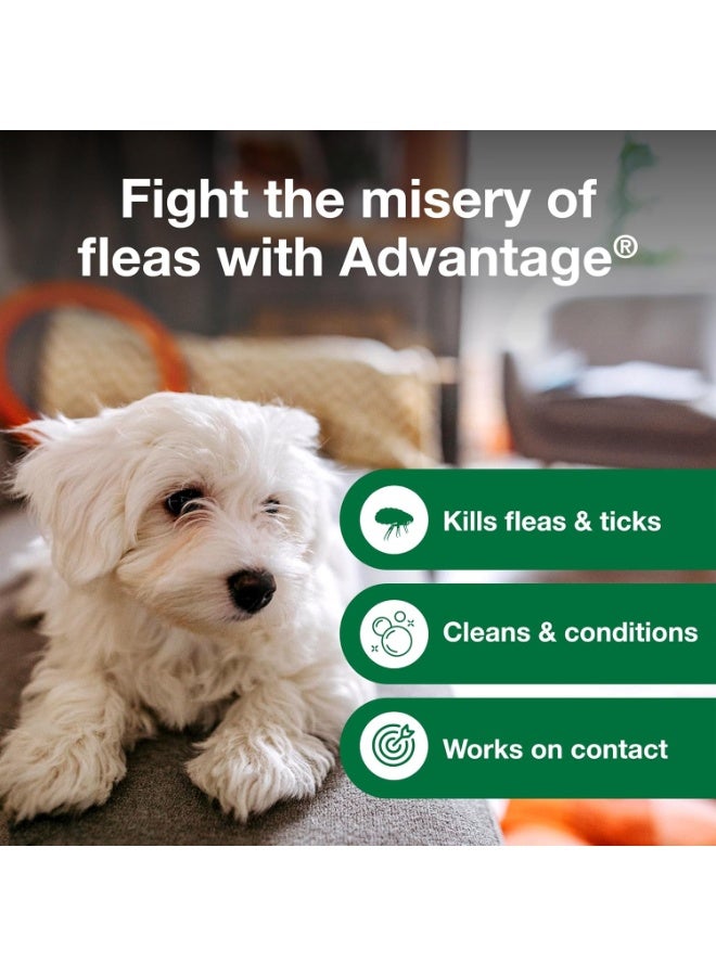 Advantage Dog Flea & Tick Shampoo for Puppies & Adult Dogs | Kills Fleas & Ticks | 8 oz. - Image 4