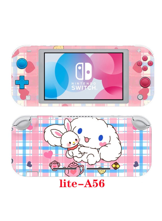 Switch Lite Pain Machine Sticker Sticker Film Protection Sticker Color Sticker Pain Sticker Yugui Dog Star Kabi-Color:A56 - Image 1
