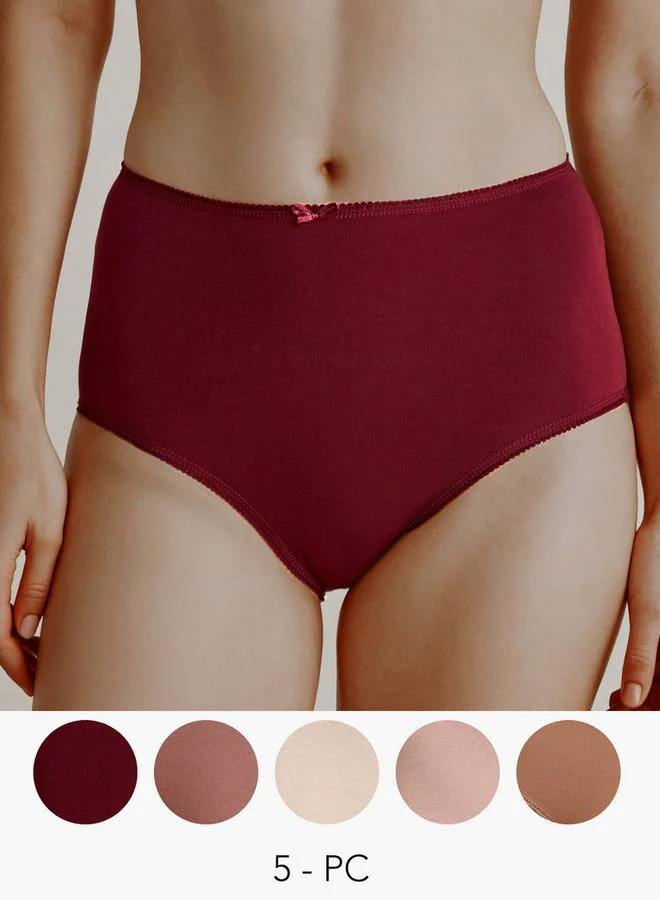Aadaraya Set of 5   Briefs with Bow