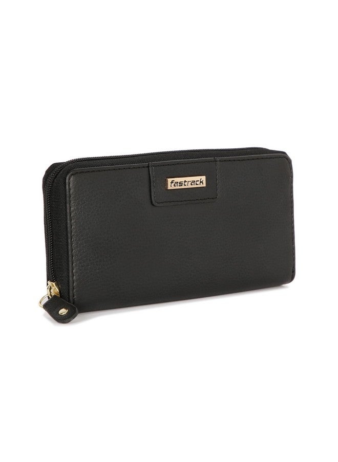 Fastrack Women's Zip-Around Wallet | Multiple Card Slots and Inner Zip Pocket | Secure and Stylish | Wallet for Casual Carry | Trendy and Stylish Purse - Image 4