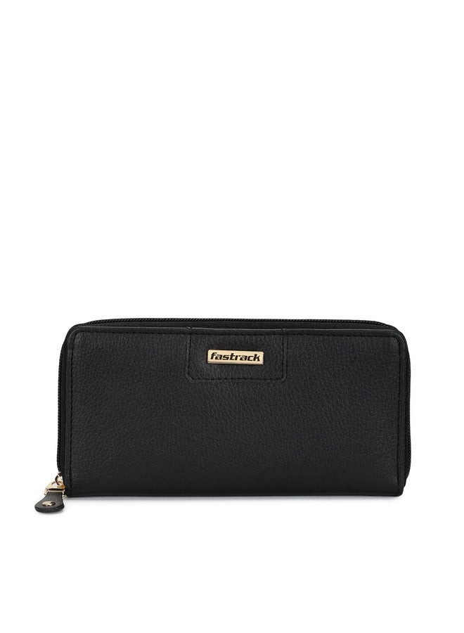 Fastrack Women's Zip-Around Wallet | Multiple Card Slots and Inner Zip Pocket | Secure and Stylish | Wallet for Casual Carry | Trendy and Stylish Purse - Image 1