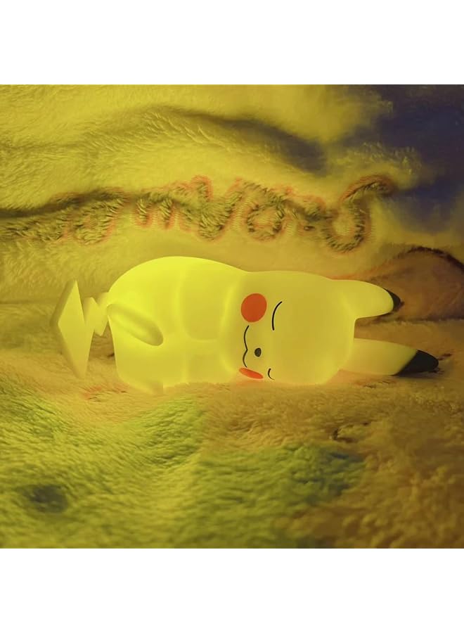 The Bros ضوء ليلي للأطفال. هدايا للنساء والفتيات المراهقات والأطفال، أضواء ليلية لغرفة نوم الأطفال، أضواء ليلية سيليكون لطيفة للأطفال الصغار. هدايا ألعاب وزينة منزلية/ صغيرة ولطيفة، تحكم بالزر. - Image 1