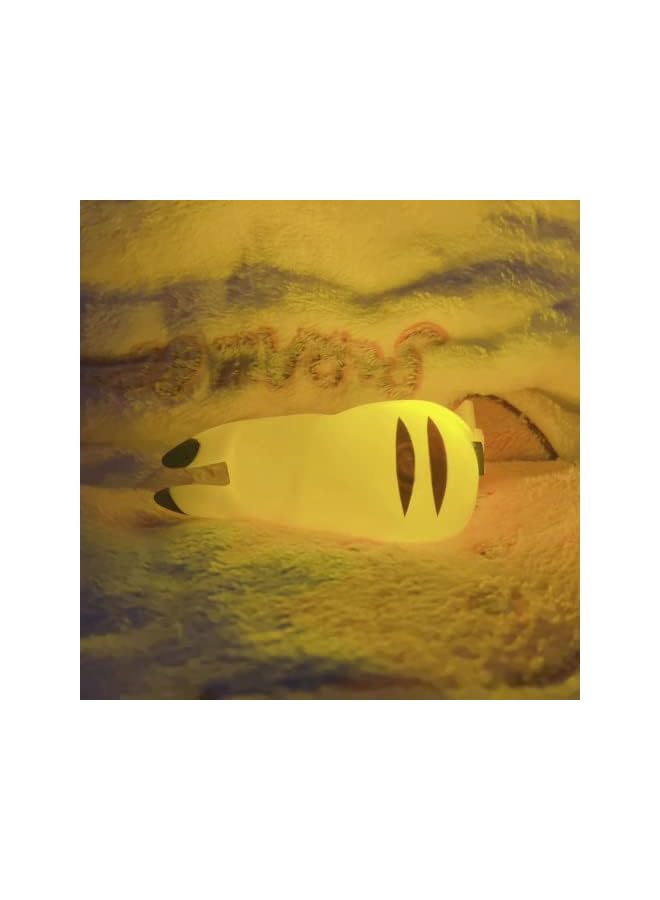 The Bros ضوء ليلي للأطفال. هدايا للنساء والفتيات المراهقات والأطفال، أضواء ليلية لغرفة نوم الأطفال، أضواء ليلية سيليكون لطيفة للأطفال الصغار. هدايا ألعاب وزينة منزلية/ صغيرة ولطيفة، تحكم بالزر. - Image 5