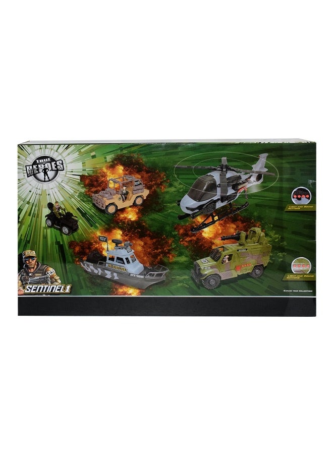 True Heroes True Heroes Sentinel 1 Large Military Vehicle Playset  - Image 2