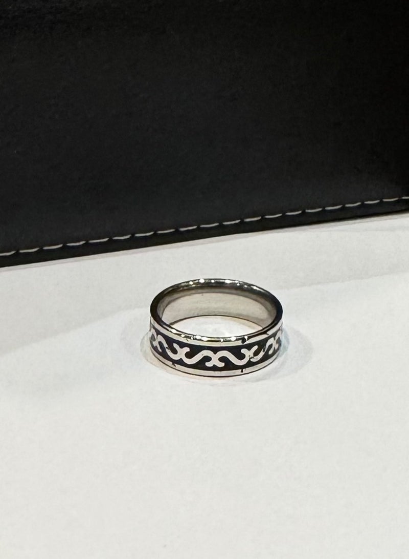 جوليري إيفريداي خاتم رجالي مصنوع من التيتانيوم ستيل المقاوم للصدأ مقاس 8 - Image 2