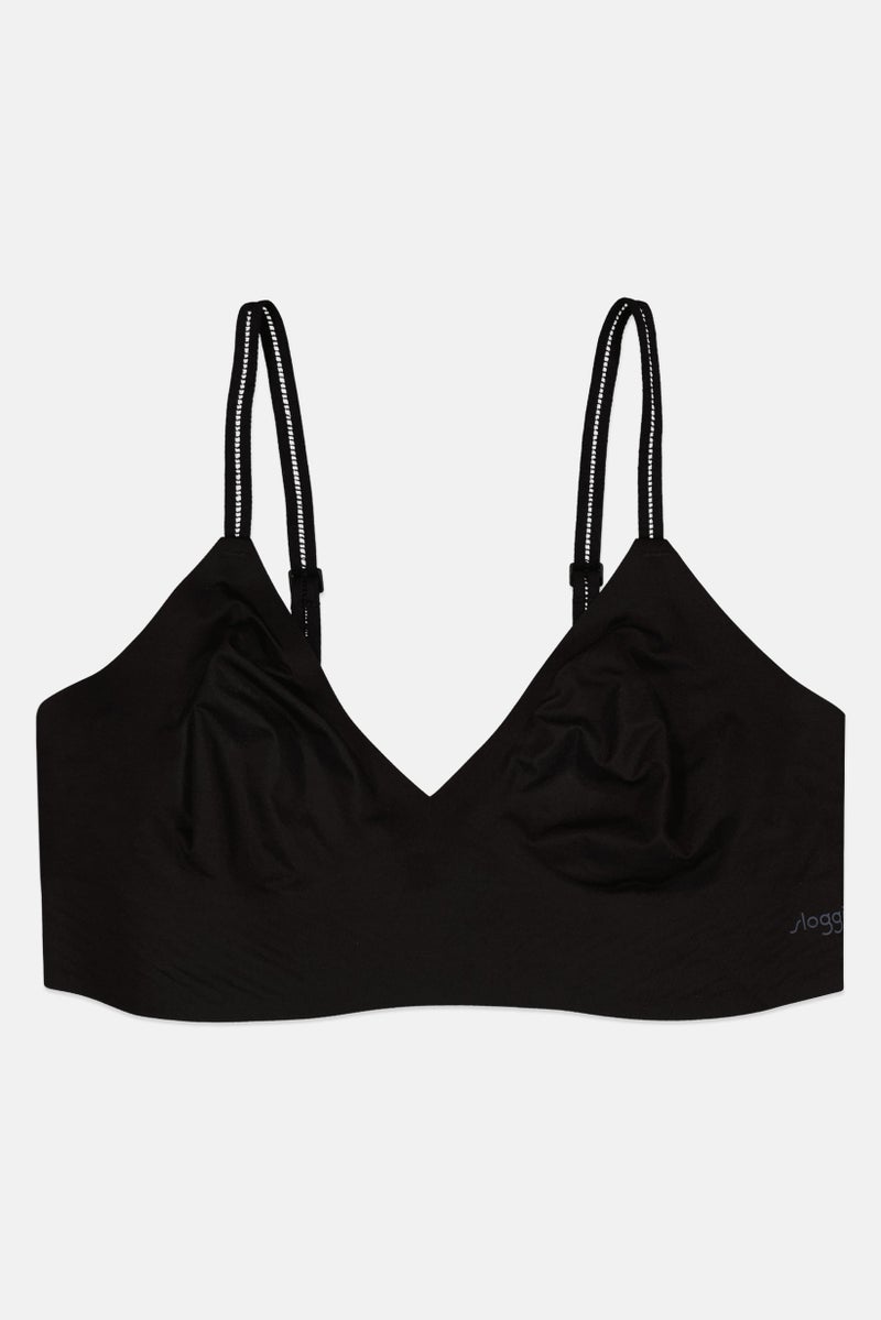 sloggi براكليت نسائي بدون حشوة، أسود - Image 1