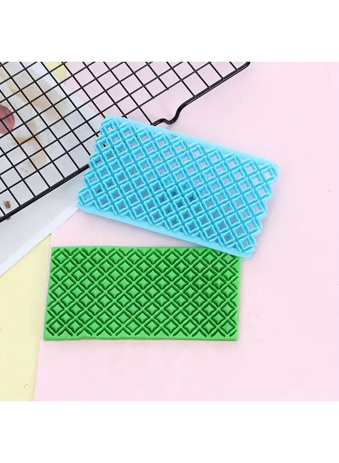 Stone Texture Ceramic Embossing Die Oval DIY Clay Mold Art Printing Cutting Plastic Tool - Image 4