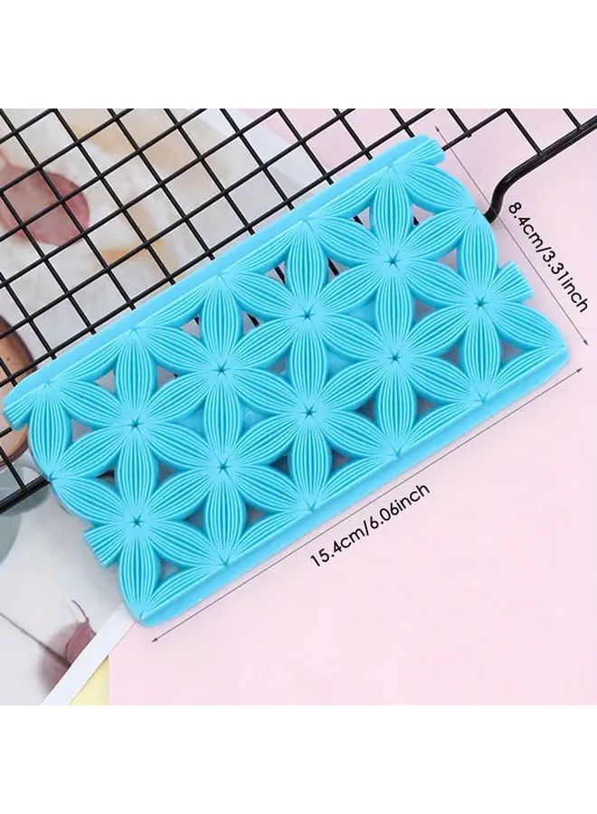 Stone Texture Ceramic Embossing Die Oval DIY Clay Mold Art Printing Cutting Plastic Tool - Image 2