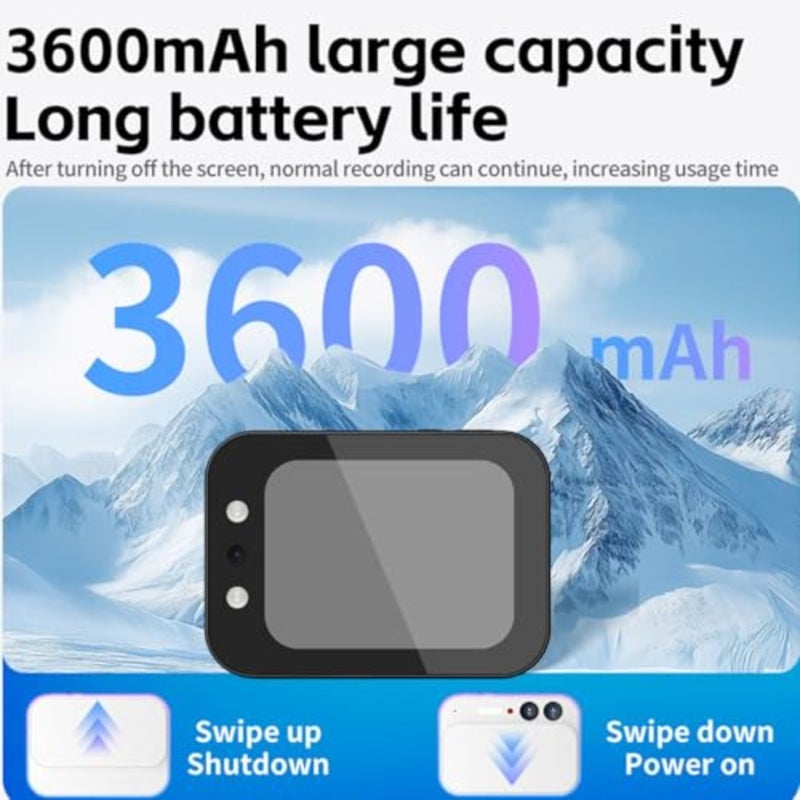 4K 64MP CCD Autofocus Digital Camera, Sliding Cover Camera, Anti Shake Compact, Compact Travel Point Shoot for Teens Beginner - Image 3