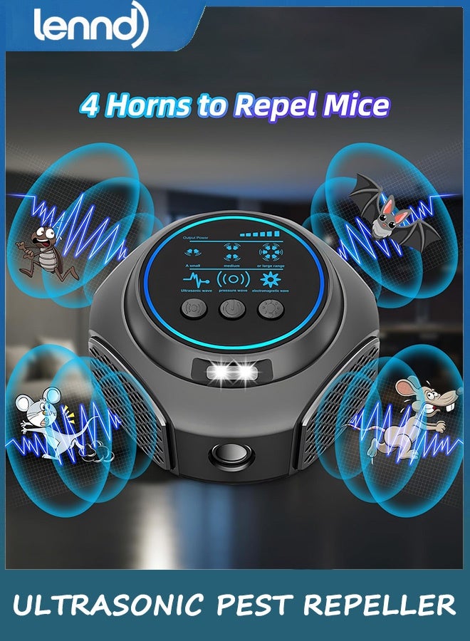 LENND Ultrasonic Pest Repellent Plug in, Indoor Electronic Deterrent for Mouse, Rat, Squirrel, Rodent, Roach, Ant, Spider Control for Garage, Attic, Kitchen, Home - Image 5
