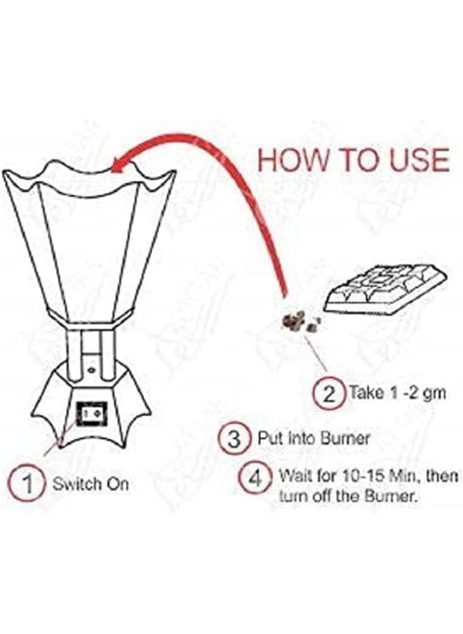 AL MADINA - Alsaqer-Electric Bakhoor Burner-Mabkhara-Madkhan-Oud Burner-Incence Bakhoor Burner - Image 1