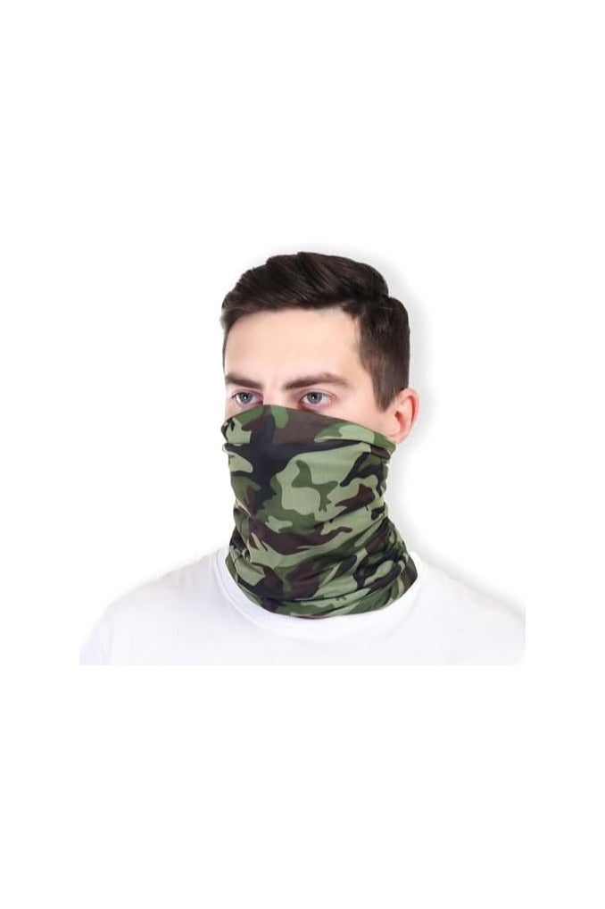 RABIGALA Bahamas Premium Bandana for Dust & Sun Protection, Comes With Cool Lightweight, Windproof, Breathable Material, Fishing Hiking Running Cycling, Camo - Image 2