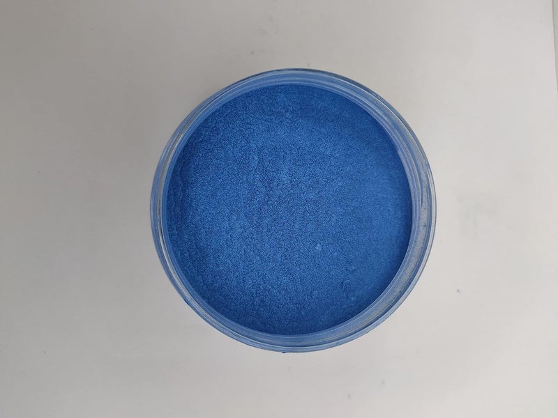 KEDIA MINERALS Kedia Minerals Magic Blue Mica Pigment for Candle Making Resin Jewellery Epoxy Resin Plastidip 60 gm - Image 1