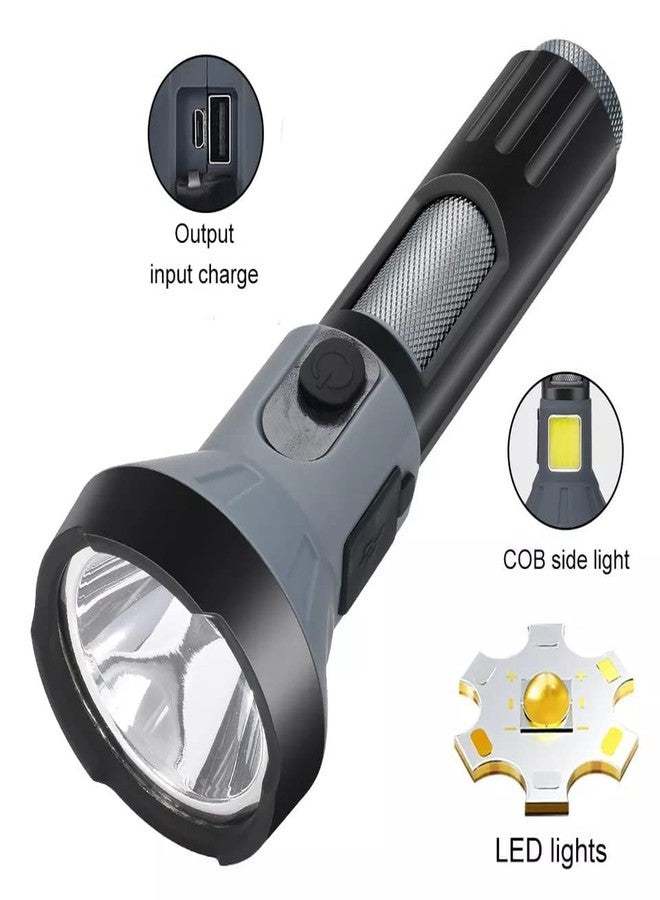 Care4 CARE 4 USB Rechargeable Mini pocket Torch Light For Emergency (SH-3519) - Image 2