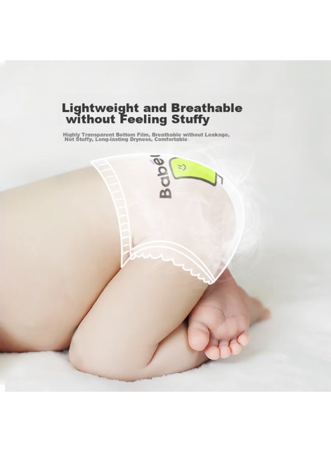 Bbg Yuanqi Baobei Series Pull-up Diapers, Size L, 40 Pieces , Diapers, Training Pants, Ultra-thin, Soft, Breathable - Image 4
