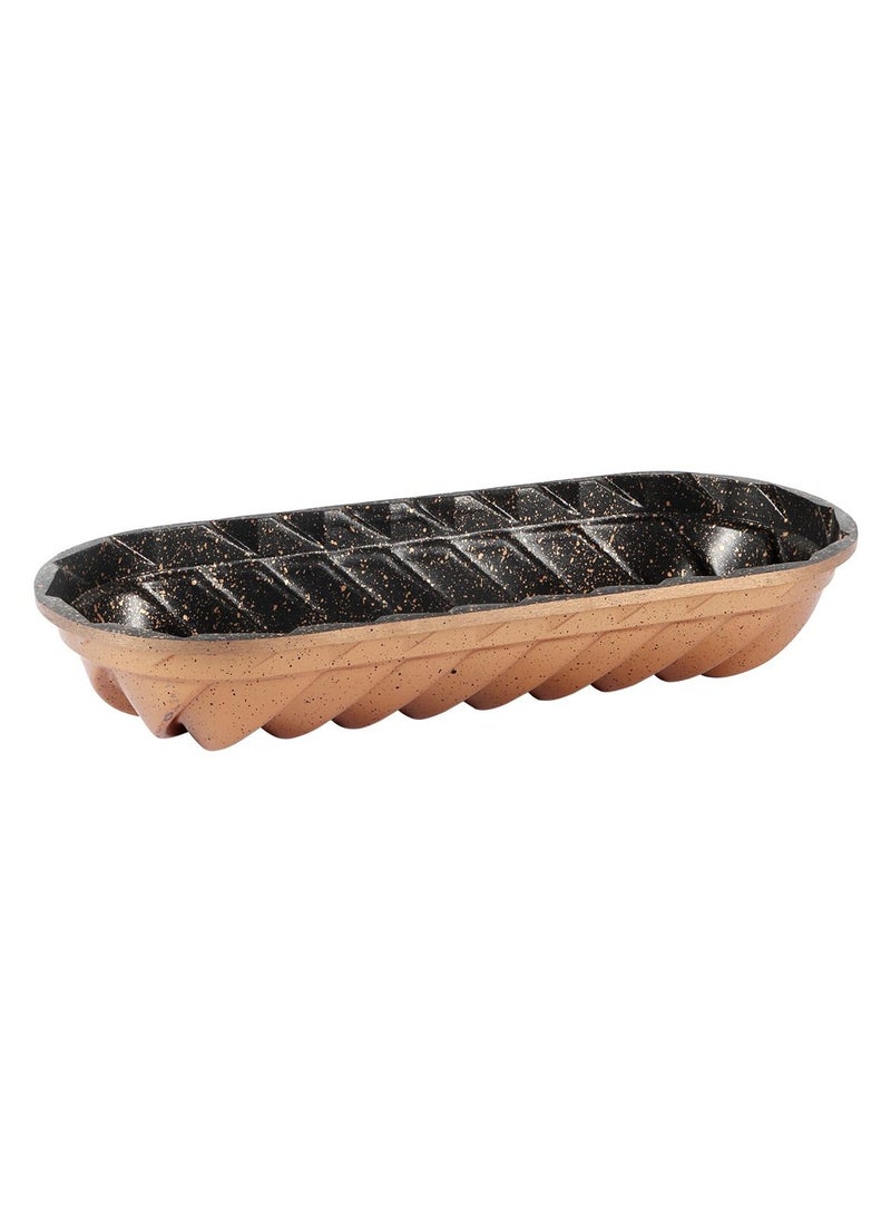 Serenk Serenk Fun Cooking Tart Pan, Nonstick Bakeware, Quiche Pan for Perfect Dishes, Baking Pan for Pie, Round, 11 in, Yellow  - Image 1