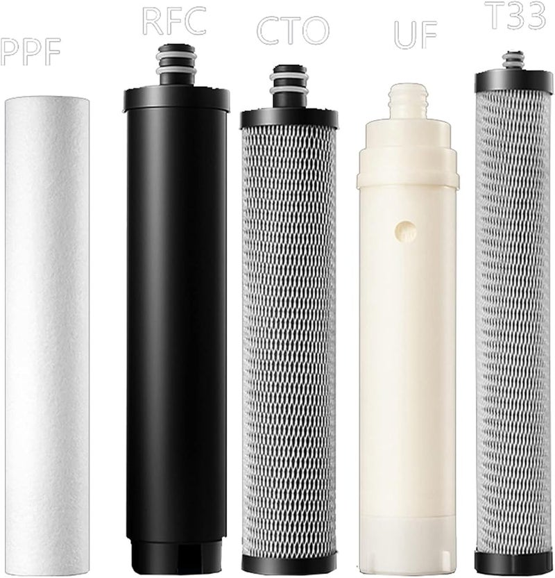Bahels Under Sink Water Filter System 304 Stainless Steel Water Purifier 5 Stages Direct Drinking Water Filter System Household UF Membrane Water Purification Machine - Image 5