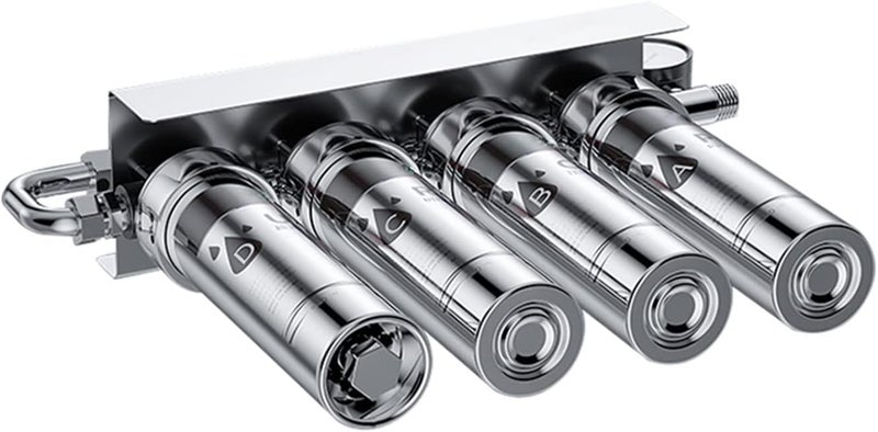 Bahels Under Sink Water Filter System 304 Stainless Steel Water Purifier 5 Stages Direct Drinking Water Filter System Household UF Membrane Water Purification Machine - Image 3