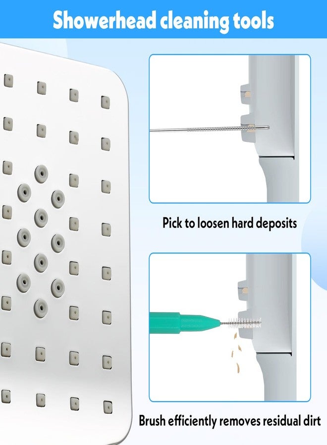 Bremorou 40 Pcs Shower Head Cleaner Small Gaps Hole Anti-Clogging Shower Head Cleaning Brush Showerhead Cleaner Picks Tiny Nozzle Functional Unclogger Anti-Clogging Cleaning Brush For Bathroom Gap Nozzle Slot - Image 3