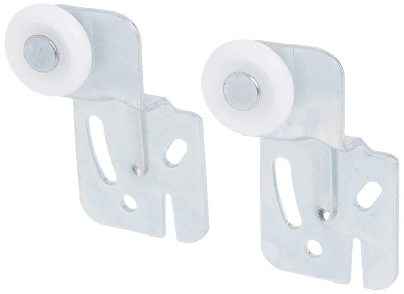 SlideCo 16216B Closet Door Roller Back 12 In Offset 78 In Nylon Wheel 2 Pack
