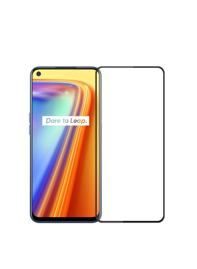 واقي شاشة لهاتف Realme GT Neo2 / GT Neo3 PINWUYO 9H 3D طبقة زجاجية مقواة مقاومة للانفجار كاملة الشاشة (أسود)