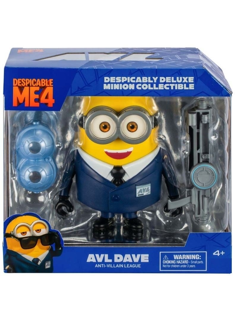 Despicable Me Deluxe Minion Figure - AVL Dave - Image 1