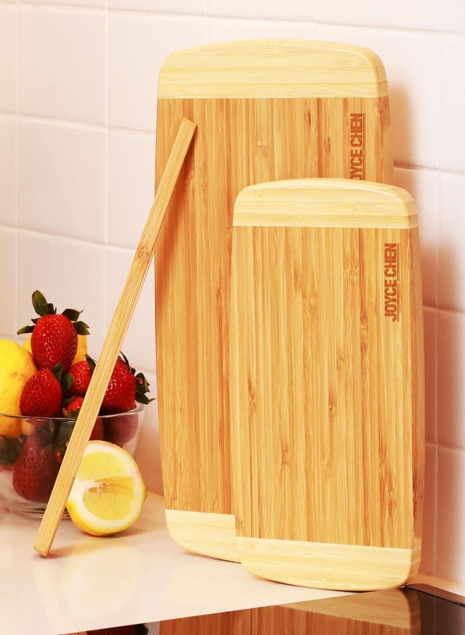 Joyce Chen Medium Bamboo Cutting Board, 8x12 Inches - Image 3