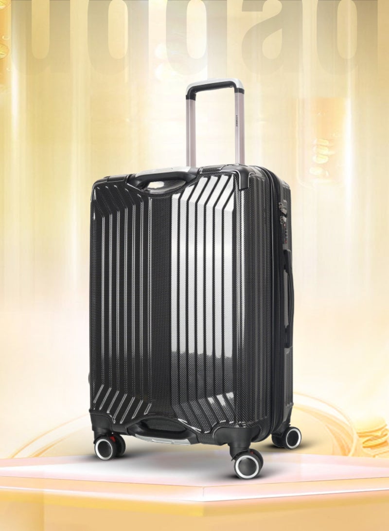 ستارجولد طقم حقائب سفر بعجلات من 3 قطع TPC عجلات جانبية صلبة مع قفل TSA - Image 3