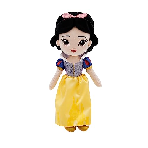 Disney Store Official Disney Princess Plush Doll Snow White Medium 14 Inches Disney Princess Dolls with Embroidered Features Disney Plush Toys Princess Toys for Girls - Image 1