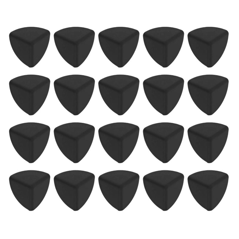 20pcs Desk Corner Protector Safety Silicone Baby Proof Corner Protector for Furniture Black - Image 1