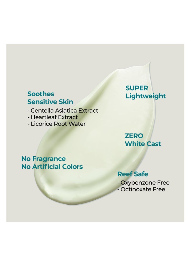 numbuzin No.1 Clear Filter Sun Essence | Hydrating, Cools Down, Light Finish, 1.69 fl oz