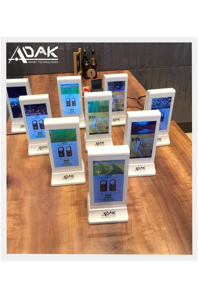 ADAK Digital Dual Touchscreen Table Advertising Player - Image 3