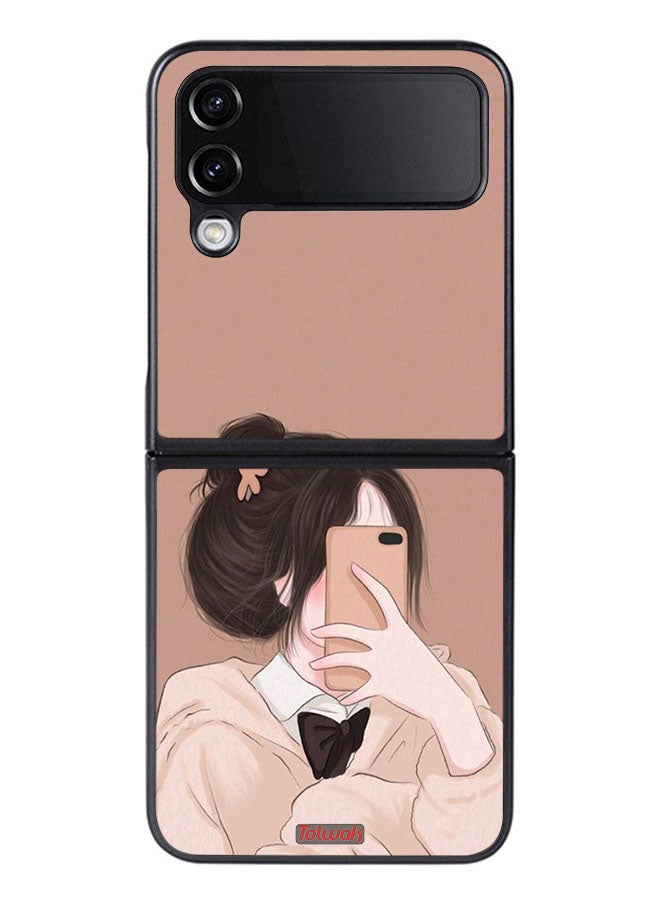 Tolwak غطاء حماية لجهاز سامسونج جالكسي Z Flip 4 لصنع السيلفي - Image 1