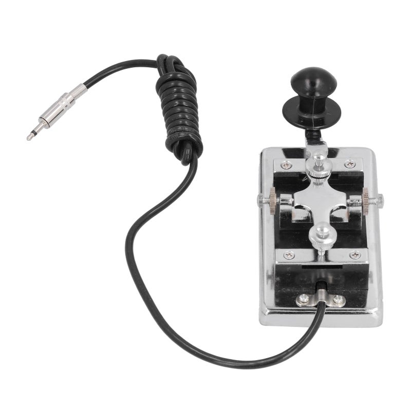 Morse Code CW Telegraph Hand Heavy Key Short Wave Radio Communication Teaching Aids HYK4 - Image 3