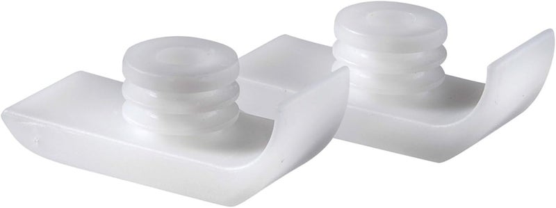 DMI Walker Ski Glides for 1-Inch Legs - Smooth Mobility Aid, Made in USA, 2 Count - Image 2