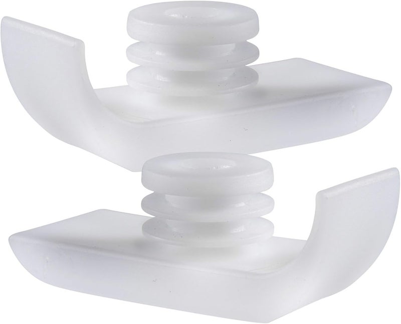 DMI Walker Ski Glides for 1-Inch Legs - Smooth Mobility Aid, Made in USA, 2 Count - Image 1