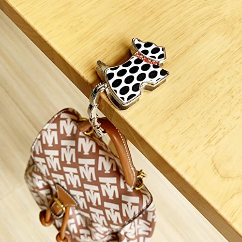KSMD Purse Hooks for Table and Bars,Portable Purse Hanger Organizers Hooks Handbag Holder Pocketbook Holder Bag Storage for Desk Bag Hook,Foldable Folding Table Hook Hanger - Image 4